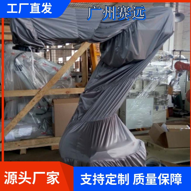 博信耐高温阻燃机器人防护服银色橘色灰色蓝色黄色防油