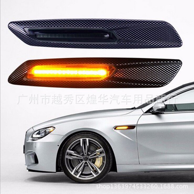 宝马BMW3系5系E60 E90/E91/E92/E93专用LED叶子板灯转向灯翼子板