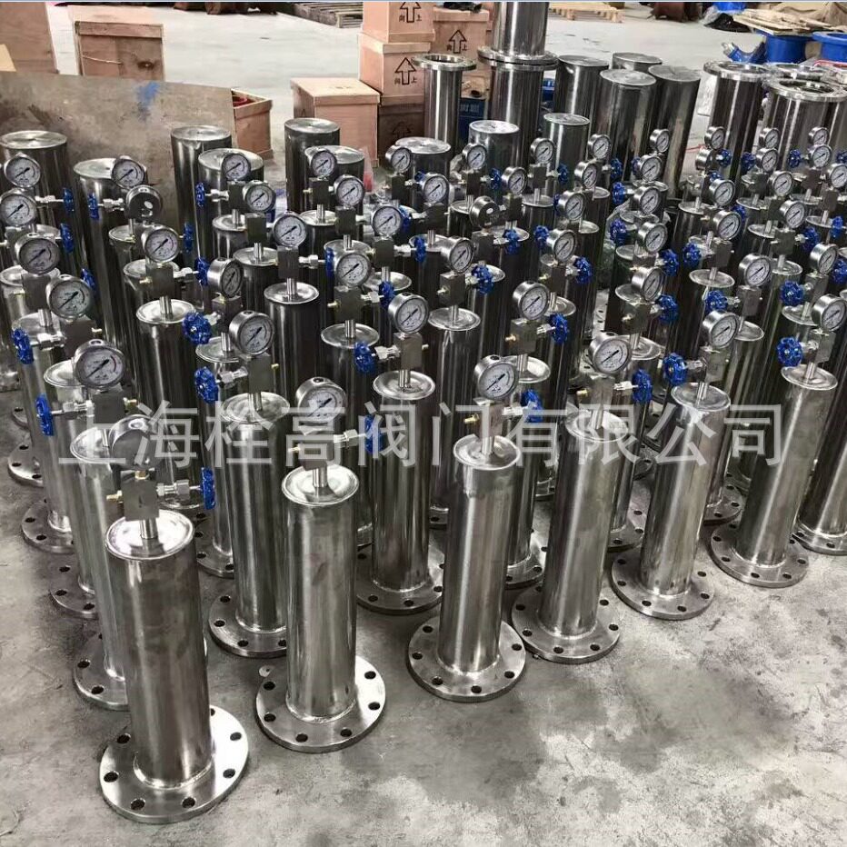 批发9000型活塞式不锈钢水锤消除器 DN50-DN300不锈钢水锤吸纳器
