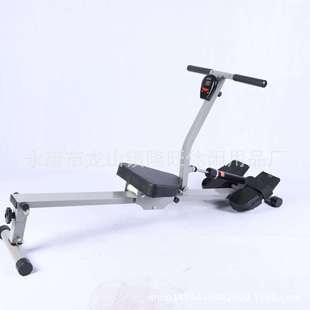 液压风阻简易划艇机收腹划桨机室内划船器健身器材