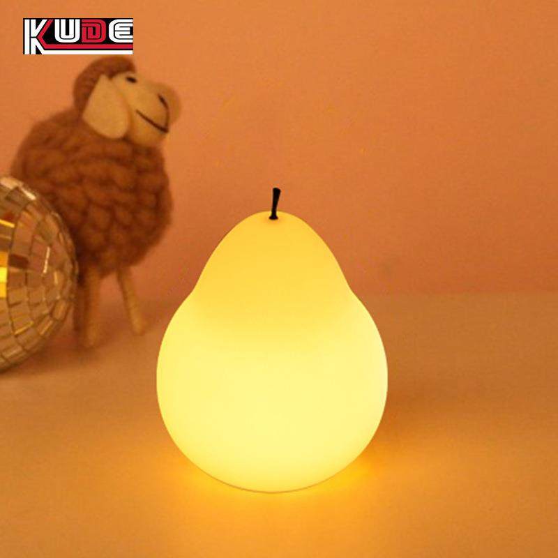 发光梨子灯水果灯LED台灯户外防水桌灯充电遥控七彩装饰灯,收纳整理,烫衣板及配件,淘宝优惠券,粉丝福利购,淘宝优惠卷