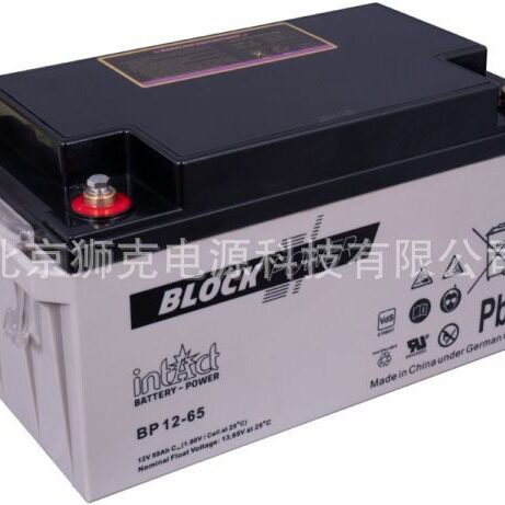 德国INTACT BLOCK-POWER蓄电池BP12-65深循环铅酸蓄电池12V65AH