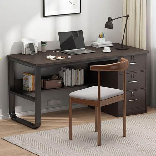 办公桌员工位简约现代办公室桌椅组合简易职员工作台家用电脑桌子