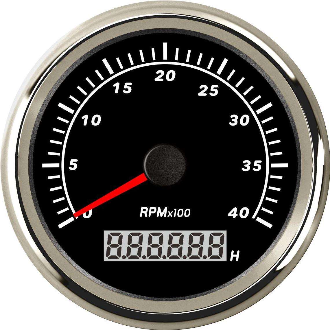 网销版工程车组发动机组特种车速度转速表4000RPM1-300可调