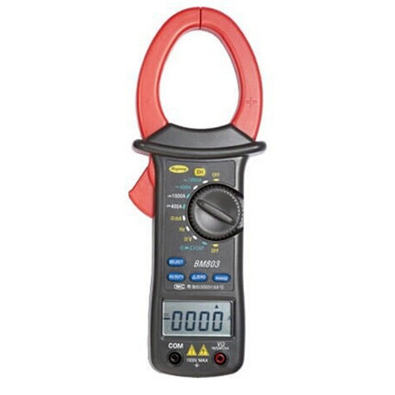现货包邮深圳滨江BM803A+大口径钳形电流表1000A大电流钳形表