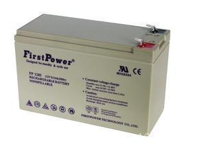 深圳一电蓄电池FP1270紧急备用电源电瓶12V7AH现货