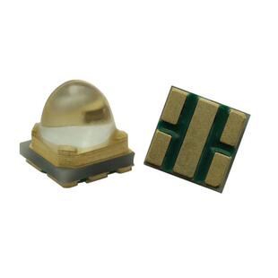 led5V紫外线光源254nm265nm270nm298nm313nm带30度石英透镜贴片灯