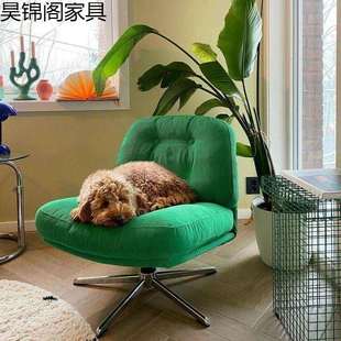 杜威林格单人椅休闲阳台客厅旋转沙发椅子设计师创意网红懒人TYmy