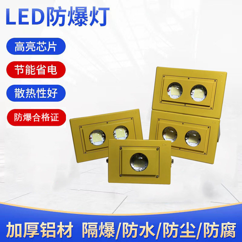 LED防爆灯化工厂隧道炼油厂加油站油库专用灯具厂家货源50W100W