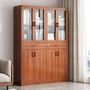 文件柜办公室资料柜木质带锁储物柜档案柜置物柜家用书柜办公柜子