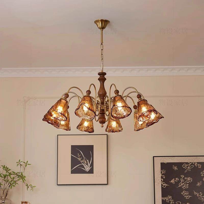 夜光客厅吊灯法式中古卧室主灯美式复古书房餐厅吊灯全光谱灯具,收纳整理,烫衣板及配件,淘宝优惠券,粉丝福利购,淘宝优惠卷