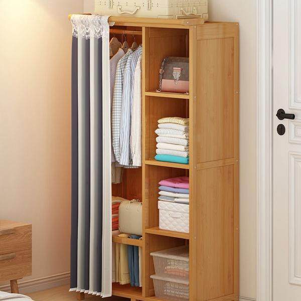实木衣柜出租房用简易组装柜子卧室家用小衣橱结实耐用置物收纳柜,纺织面料/辅料/配套,纺织机械配件,淘宝优惠券,粉丝福利购,淘宝优惠卷