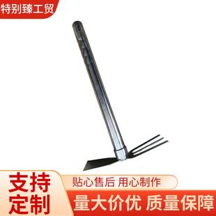 园艺锄户外锄花草锄钉耙子农具工具木柄小锄头工具种菜锄镐小锄头