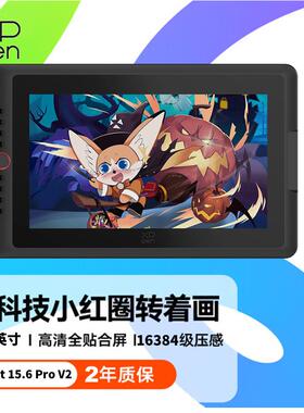 XPPen数位屏ArtistPro15.6V2手绘屏电脑绘画屏数绘屏手绘数位板