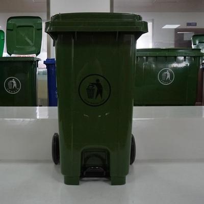 生产直销100L脚踏户外加厚垃圾桶挂车环卫分类垃圾桶