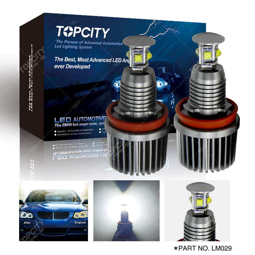 广州汽车LED车灯工厂E92 H8 40W LED天使眼雾灯车灯E90 E93 E81