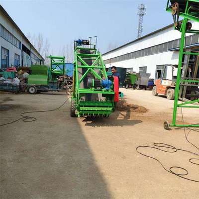 小型青贮池自动取料机养殖场电动挖草机移动式青储抓草机