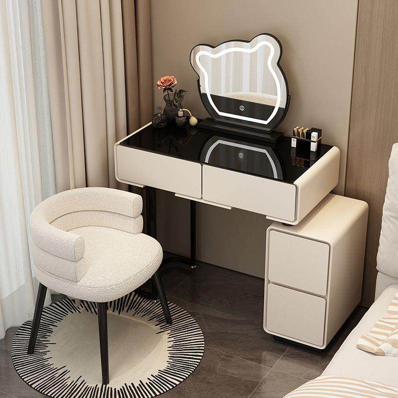 小户型实木梳妆台奶油风卧室现代简约梳妆岩板化妆桌玻璃化妆台柜,机械设备,其他机械设备,淘宝优惠券,粉丝福利购,淘宝优惠卷