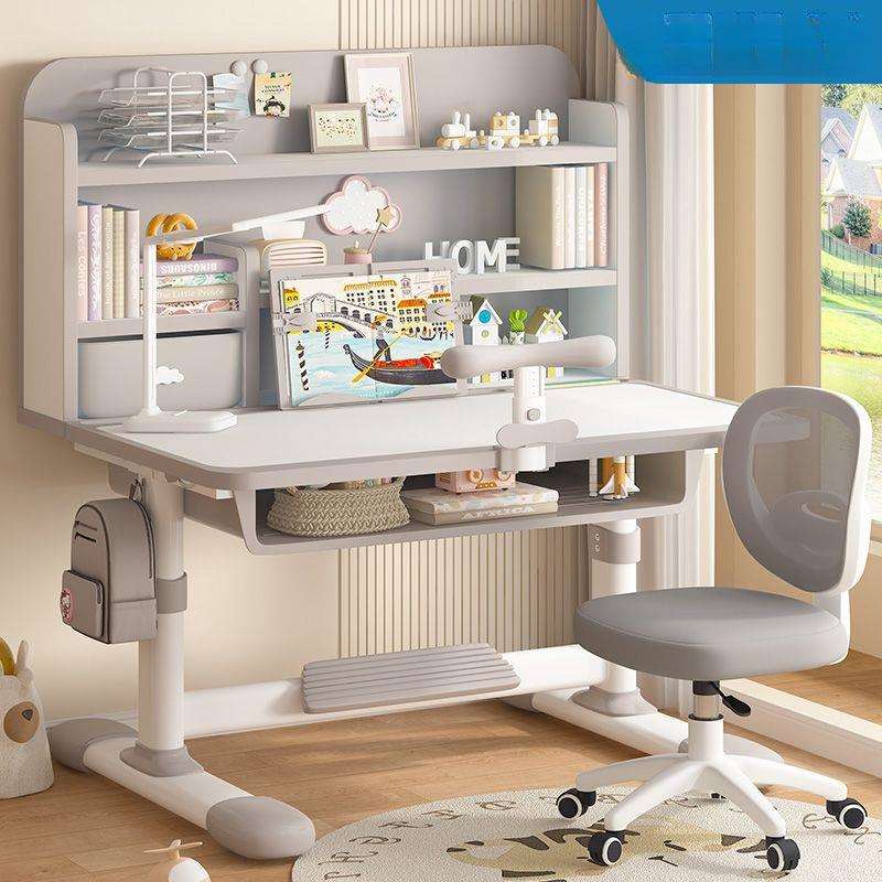 书房成套家具书桌写字椅儿童学习桌小学生书桌家用可升降桌椅套装