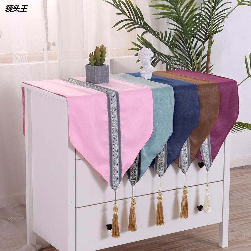 美容院用品美容床床旗 按摩推拿店摆饰中式横条桌布茶几简约桌旗,居家布艺,茶席,淘宝优惠券,粉丝福利购,淘宝优惠卷