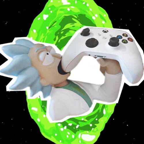 瑞克与莫蒂喝酒摆件游戏xbox手柄架ps酒瓶架啤酒红酒酒架创意周边