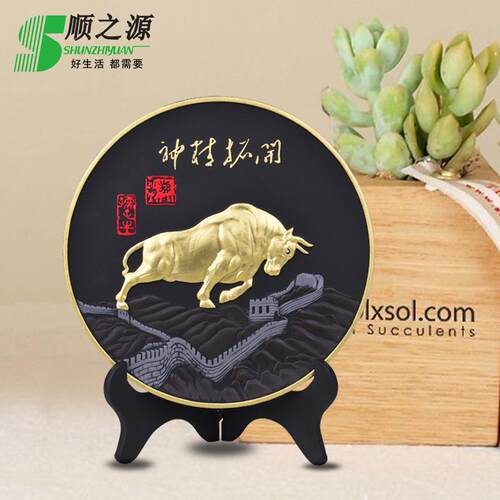 十二生肖家居装饰品活动礼物商务礼品客厅酒柜办公室摆件印制logo