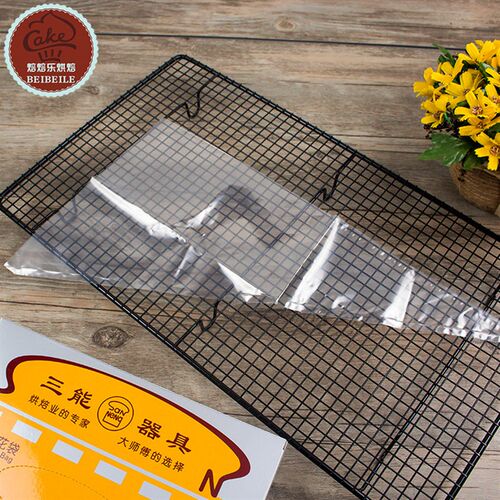 三能塑料裱花袋100入挤花袋sn79539溶豆挤奶油奶油袋 裱花工具