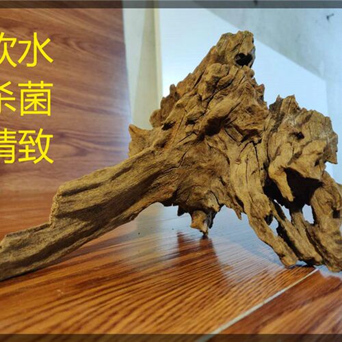 [麦子]马来流木 微精 小型沉木鱼缸造景摆件南美风格原生爬宠树根