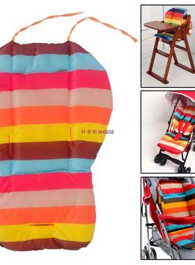 极速Rainbow Baby Stroller Cushion Seat Pushchair CarXt Mat f