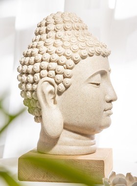 极速泰式佛像摆件东南亚风u格树脂工艺品家居客厅玄关书房禅意装