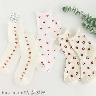 ulpzzang sweet lace new love floret Korean lovely 极速20 and