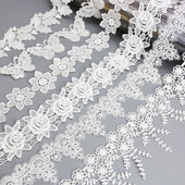 jeQwelry yards white 极速 lace lot Handmade patchwo