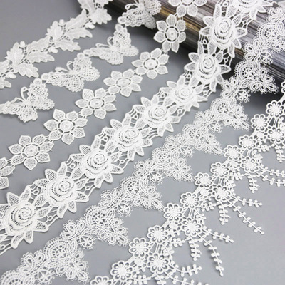 极速(1 yards/lot) white Handmade  lace lace jeQwelry patchwo