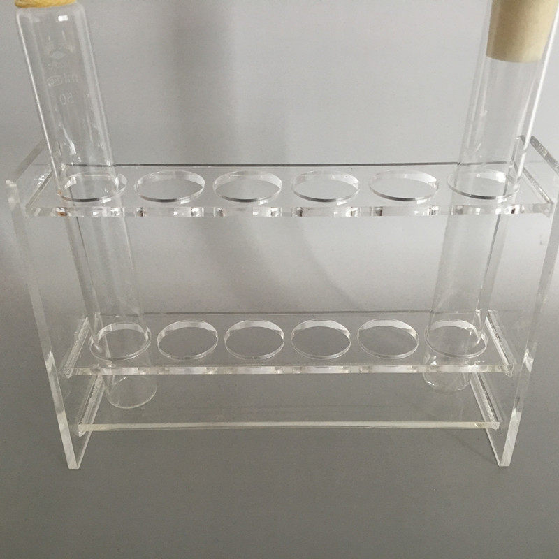 极速10mlc25ml50ml100ml有机玻璃比色管架试管架6孔12孔15mm18mm2