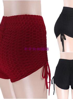 极速2018 New Sexy High Waist Yoga ShortJ Women Summer Stretc