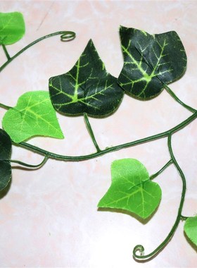 极速100pcs Leaf 1 npiece 2.4M Home Decor Artificial Ivy Leaf