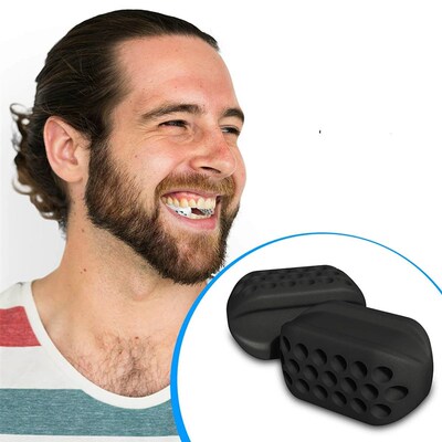 极速1PCS Jaw Exerciser sFitness Ball Food Grade Safety Silic