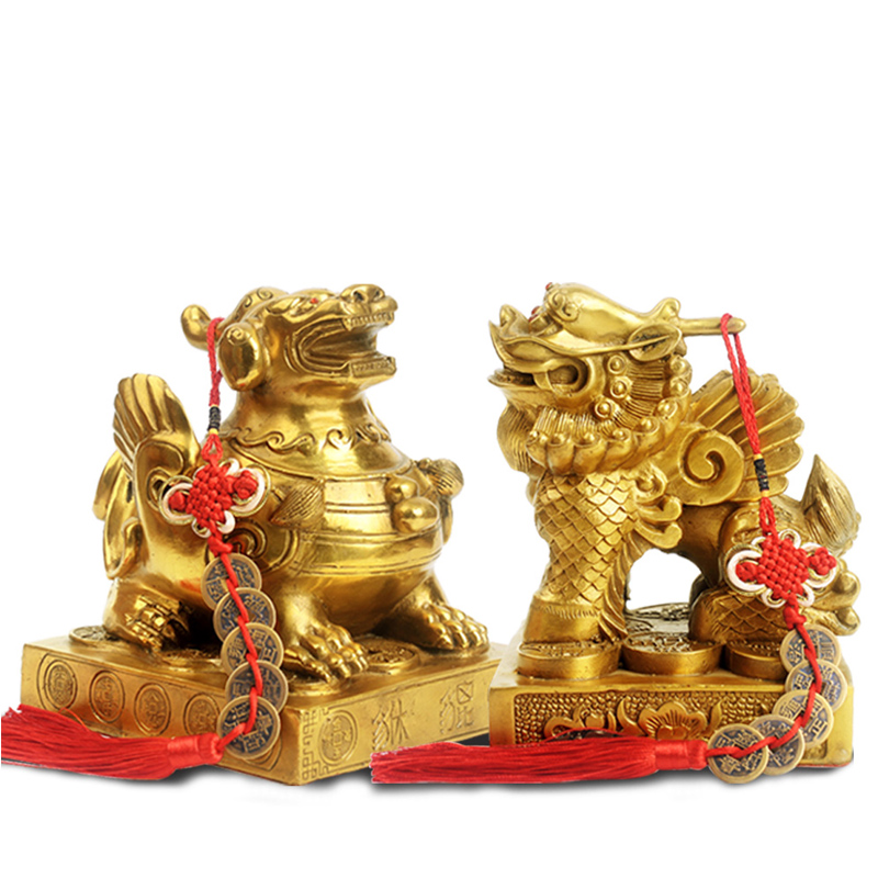 极速黄铜貔貅大k小号摆件家居装饰品客厅工艺品办公室摆件