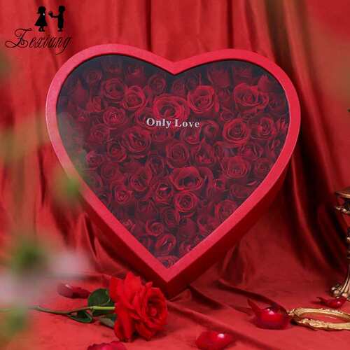 极速Zexiang 520 Flower Flower Arrange WindMow Love Gift Box