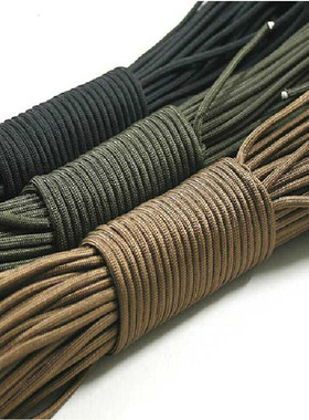 极速10M/20M/31M Dia.p4mm 7 stand Cores Paracord for Survival