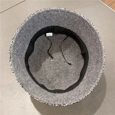 极速Winter Domej Panama Hat For Women Felt Wool cap Bucket H