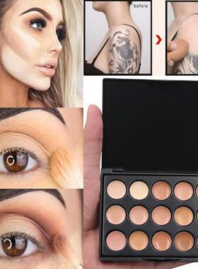 极速15 Colors Face Concealer PaleDtte Profesional lasting Fo