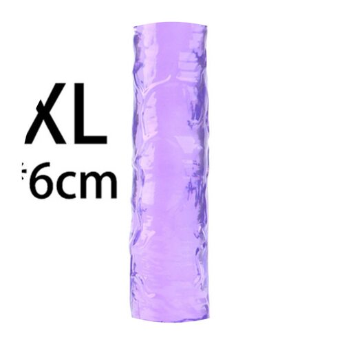 极速YEMA Translucent Soft Jelly BiDg Dildo Realistic Fake Di