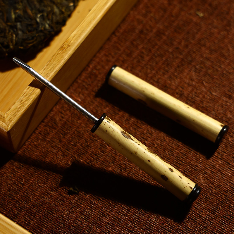 极速金丝竹梅鹿竹不锈钢s撬茶茶饼黑茶普洱茶刀茶针茶锥茶具茶道