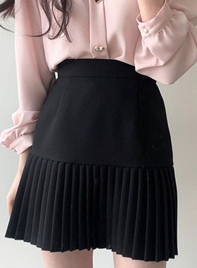 极速New Spring Summer Wotmen Skirts High Waist Elegant Packa