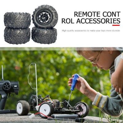 极速85mm Front Rear Tires Upgrade PaHrts Rubber RC Car Wheel