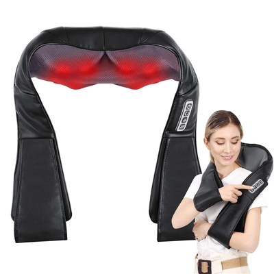 极速Neck & Shoulder Massager with Heat JDeep Kneading Massag