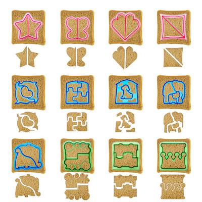 极速1PC Lunch DIY Sandwiches Cutter Mould Food CTutting Die