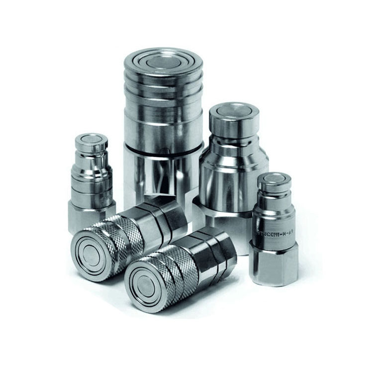 极速促怪手配件破碎锤p连接器平面式液压器 超高压油管快速接头打