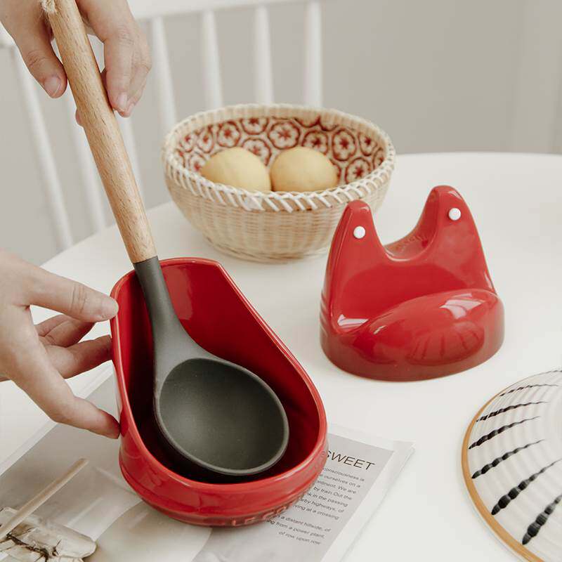 极速陶瓷厨房锅盖架置物s架锅盖收纳层架台面汤勺架小工具家用放